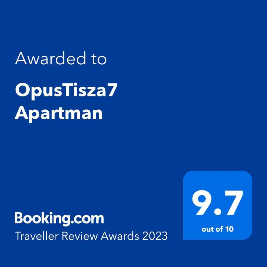 Opustisza7 Apartman Tiszafüred Extérieur photo